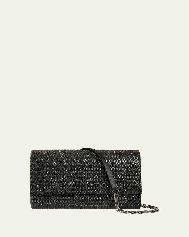 Fizzoni Full-Beaded Clutch Bag